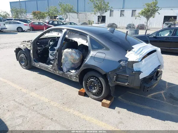 2HGFE2F57NH531324 — 2022 Honda Civic, фото 3 с аукциона IAAI, Передняя часть