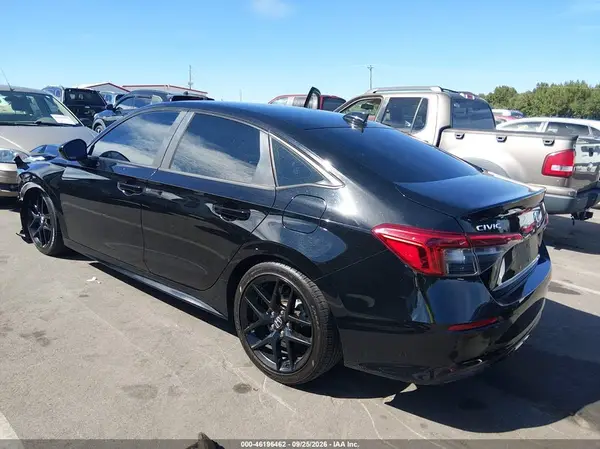 2HGFE2F55NH500900 — 2022 Honda Civic, фото 3 с аукциона IAAI, Передняя часть слева