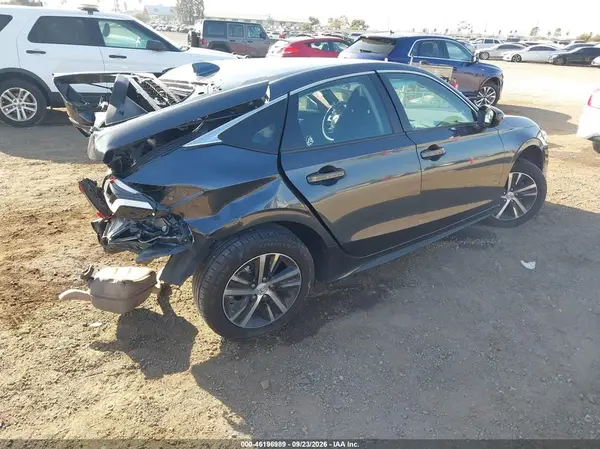 19XFL2H55NE013712 — 2022 Honda Civic, фото 4 с аукциона IAAI, Задняя часть