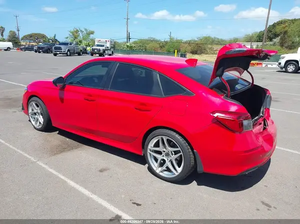 2HGFE2F50NH538213 — 2022 Honda Civic, фото 3 с аукциона IAAI, Задняя часть