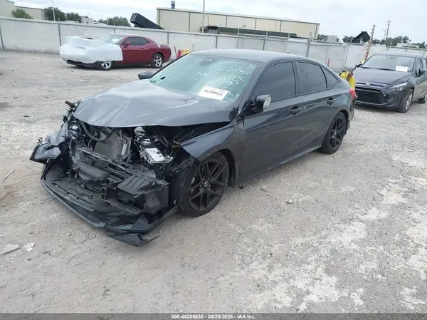 2HGFE2F59NH603883 — 2022 Honda Civic, фото 2 с аукциона IAAI, Передняя часть
