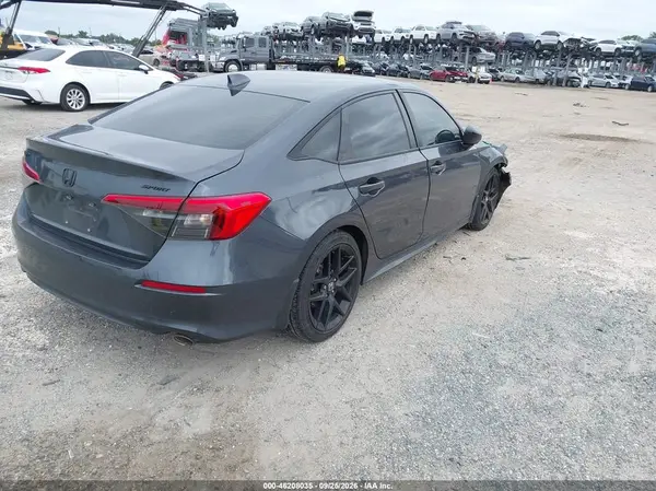 2HGFE2F59NH603883 — 2022 Honda Civic, фото 4 с аукциона IAAI, Передняя часть