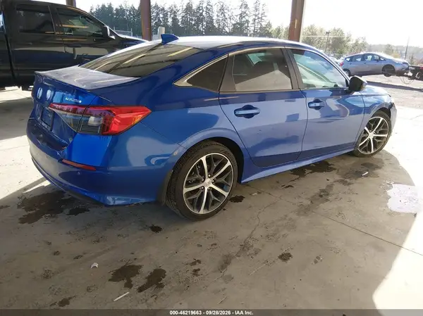 2HGFE1F91NH305678 — 2022 Honda Civic, фото 4 с аукциона IAAI, Передняя часть слева
