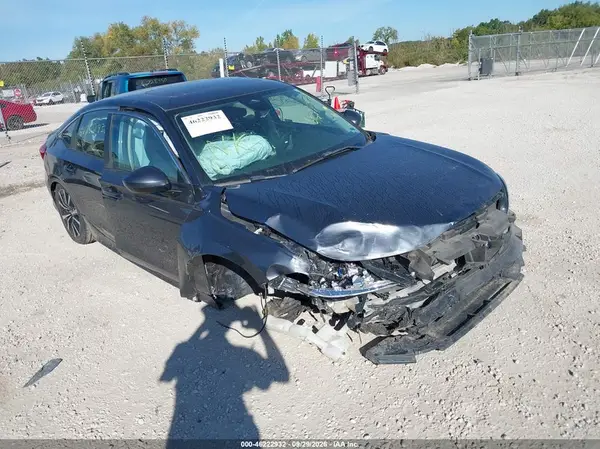 JHMFE1F77NX001780 — 2022 Honda Civic, Передняя часть (Front End), фото до ремонта