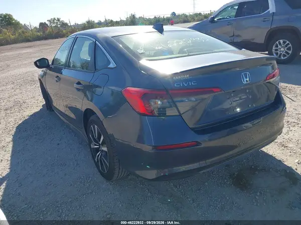JHMFE1F77NX001780 — 2022 Honda Civic, фото 3 с аукциона IAAI, Передняя часть