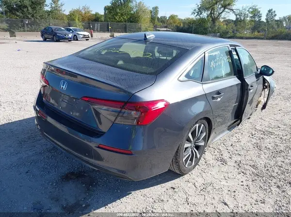 JHMFE1F77NX001780 — 2022 Honda Civic, фото 4 с аукциона IAAI, Передняя часть