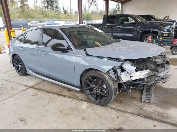 2HGFE1E57NH471136 — 2022 Honda Civic, Передняя часть (Front End), фото до ремонта