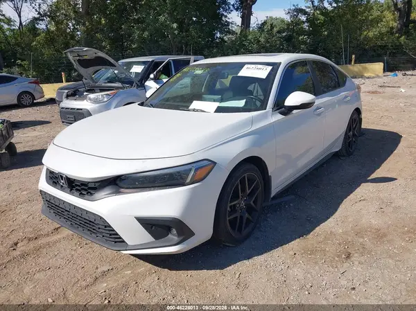 19XFL1H86NE004084 — 2022 Honda Civic, фото 2 с аукциона IAAI, Угон