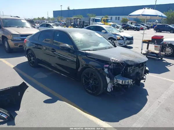 2HGFE2F56NH592678 — 2022 Honda Civic, Передняя часть (Front End), фото до ремонта