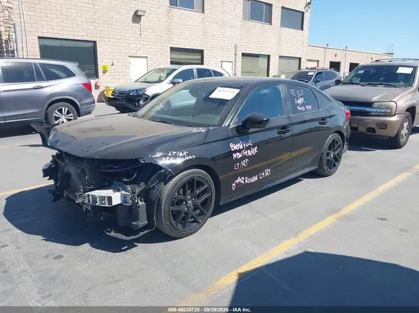 2HGFE2F56NH592678 — 2022 Honda Civic, фото 2 с аукциона IAAI, Передняя часть
