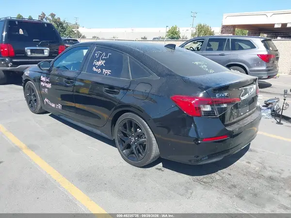 2HGFE2F56NH592678 — 2022 Honda Civic, фото 3 с аукциона IAAI, Передняя часть