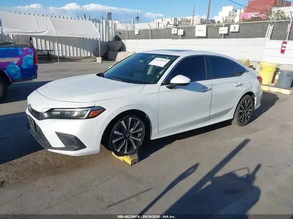 JHMFE1F74NX004264 — 2022 Honda Civic, фото 2 с аукциона IAAI, Левый бок