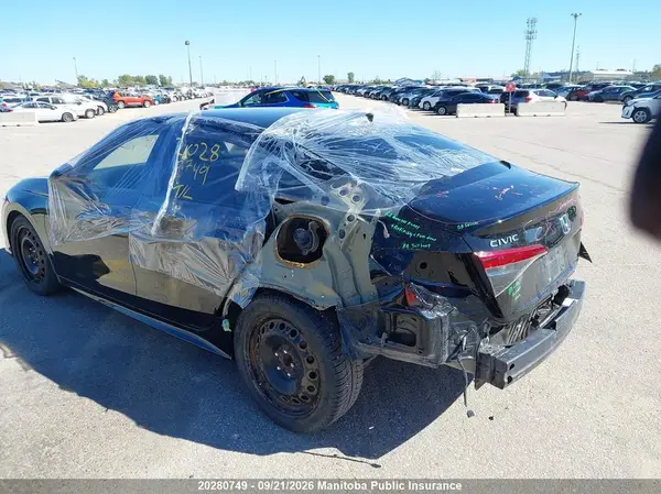 2HGFE2F56PH111069 — 2023 Honda Civic, фото 3 с аукциона IAAI 29.09.2026, Задняя часть слева
