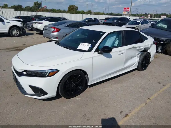 2HGFE2F55PH515903 — 2023 Honda Civic, фото 2 с аукциона IAAI, Левый бок