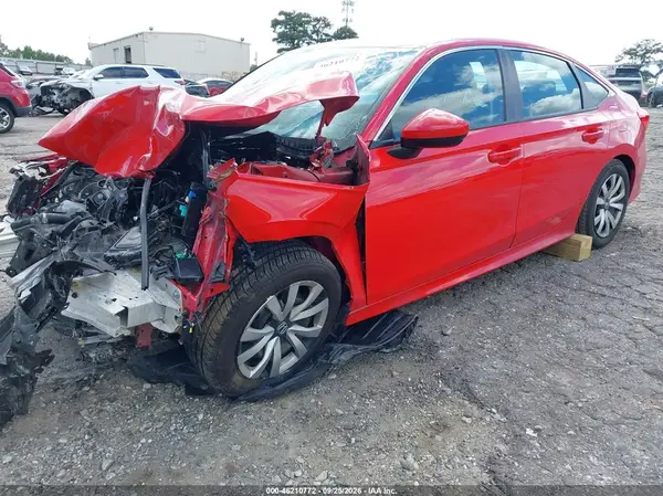 2HGFE2F25PH552746 — 2023 Honda Civic, фото 2 с аукциона IAAI, Передняя часть