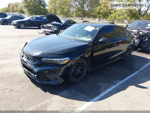 2023 Honda Civic Sport VIN 2HGFE2F54PH505511 фото 3