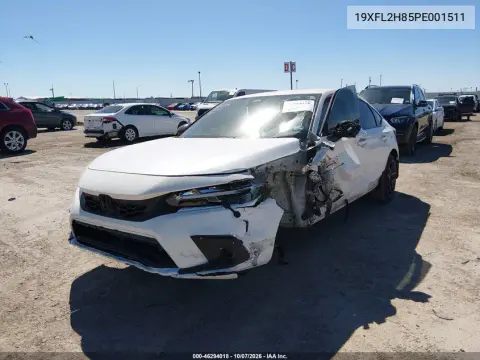 2023 Honda Civic Sport VIN 19XFL2H85PE001511 фото 3