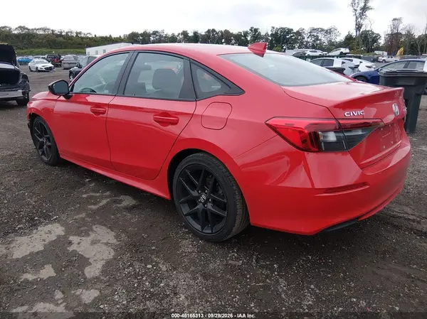 2HGFE2F59RH575007 — 2024 Honda Civic, фото 3 с аукциона IAAI, Передняя часть