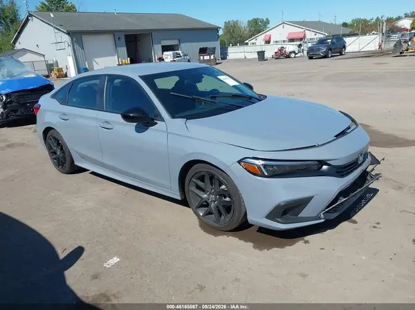 2HGFE2F5XRH583911 — 2024 Honda Civic, Передняя часть слева (Left Front), фото до ремонта