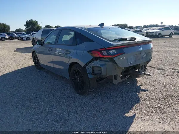 19XFL2H81RE006188 — 2024 Honda Civic, фото 3 с аукциона IAAI, Задняя часть