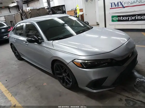 2HGFE2F56RH501009 — 2024 Honda Civic, Передняя часть (Front End), фото до ремонта