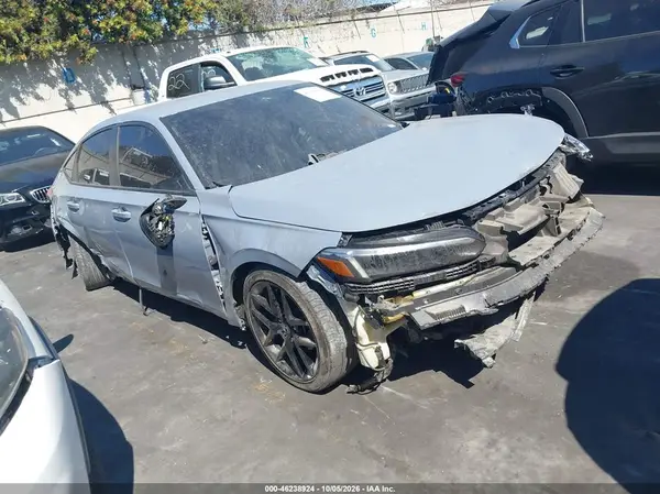 19XFL2H86RE031068 — 2024 Honda Civic, Опрокидывание (Rollover), фото до ремонта