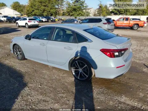 2024 Honda Civic Touring VIN 2HGFE1F97RH306503 фото 4