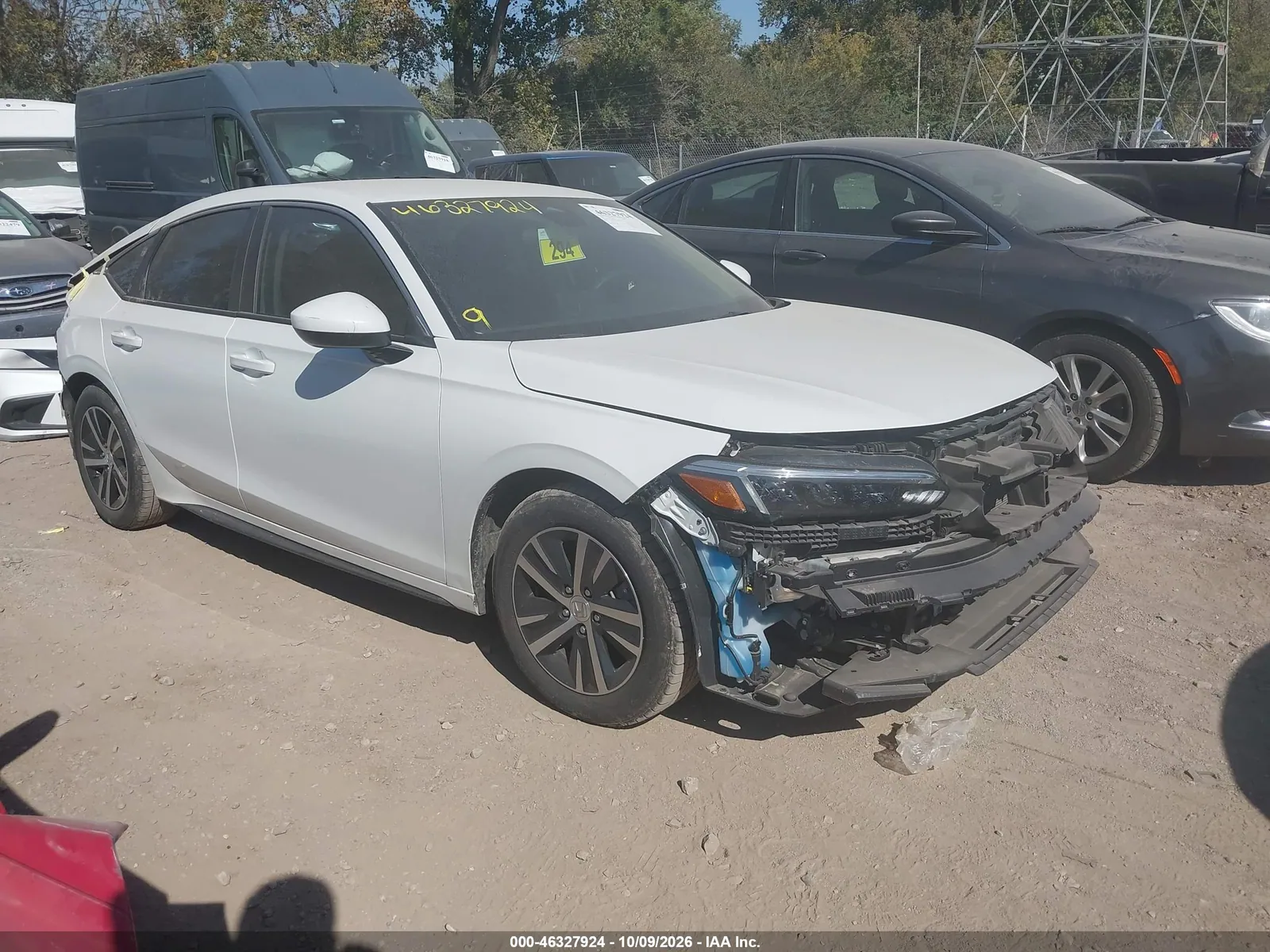 2024 Honda Civic Lx VIN 19XFL2H53RE014749 фото 2