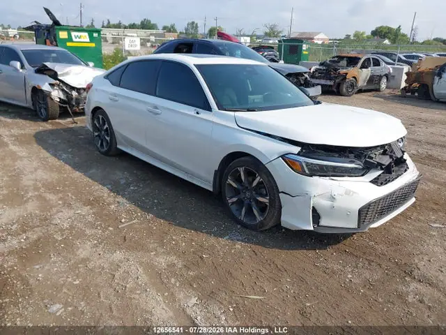 2HGFE4F82SH018838 — 2025 Honda Civic, Передняя часть (Front), фото до ремонта