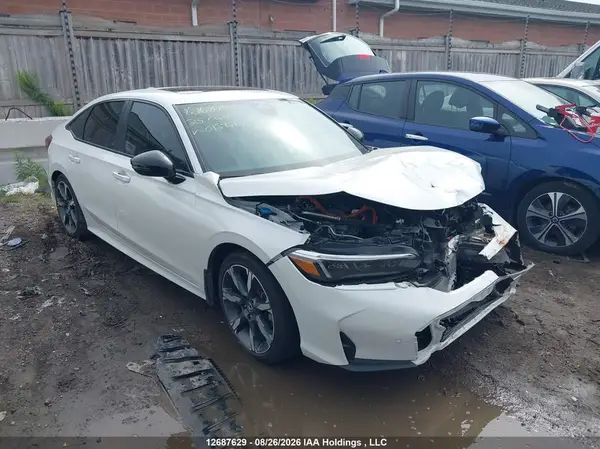 2HGFE4F88SH015426 — 2025 Honda Civic, Передняя часть (Front), фото до ремонта