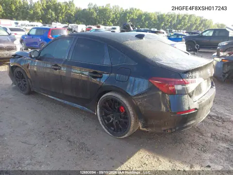 2025 Honda Civic Sport Hybrid/Sport Touring Hybrid VIN 2HGFE4F8XSH017243 фото 3