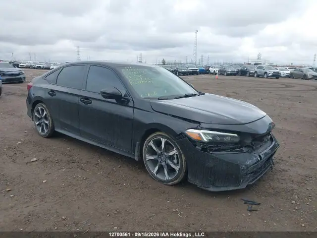 2HGFE4F89SH006606 — 2025 Honda Civic, Передняя часть (Front), фото до ремонта