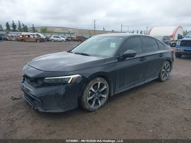 2HGFE4F89SH006606 — 2025 Honda Civic, фото 2 с аукциона IAAI 14.10.2026, Передняя часть