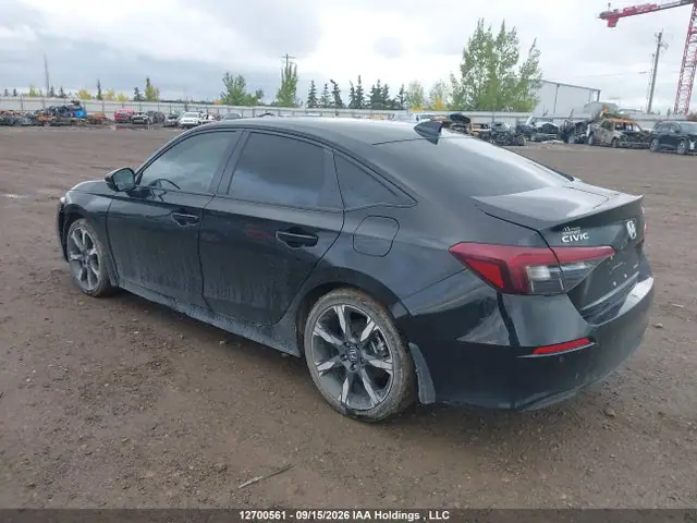 2HGFE4F89SH006606 — 2025 Honda Civic, фото 3 с аукциона IAAI 14.10.2026, Передняя часть