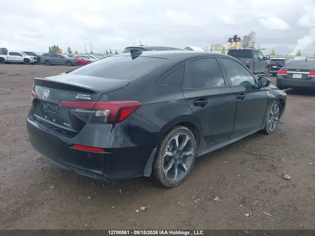 2HGFE4F89SH006606 — 2025 Honda Civic, фото 4 с аукциона IAAI 14.10.2026, Передняя часть