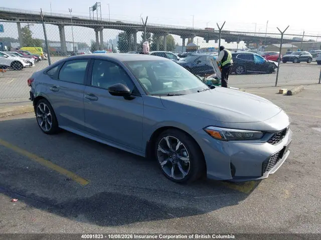 2HGFE4F80SH004811 — 2025 Honda Civic, Задняя часть (Rear), фото до ремонта