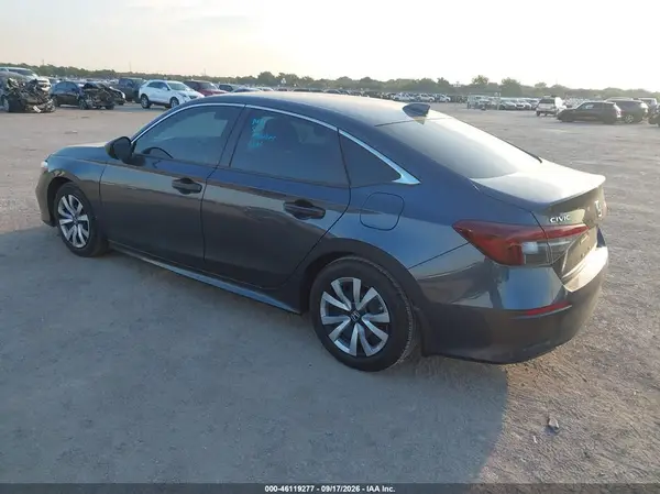 2HGFE2F26SH592049 — 2025 Honda Civic, фото 3 с аукциона IAAI 14.10.2026, Передняя часть справа