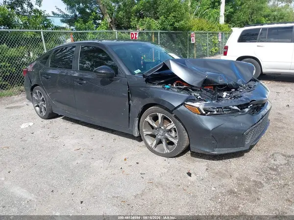 2HGFE4F8XSH305473 — 2025 Honda Civic, Передняя часть (Front End), фото до ремонта