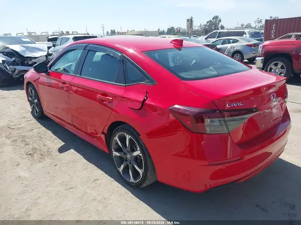 2HGFE4F89SH311491 — 2025 Honda Civic, фото 3 с аукциона IAAI, Левый бок