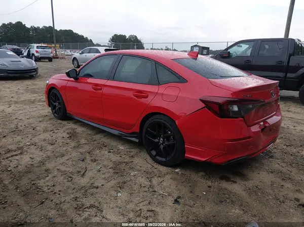2HGFE2F56SH579408 — 2025 Honda Civic, фото 3 с аукциона IAAI, Задняя часть
