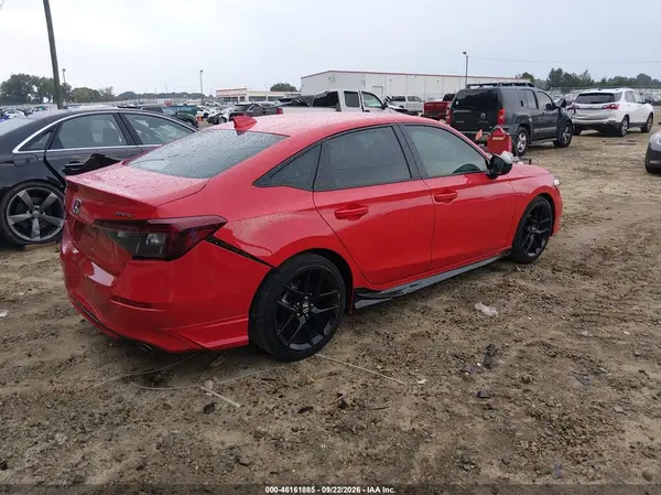 2HGFE2F56SH579408 — 2025 Honda Civic, фото 4 с аукциона IAAI, Задняя часть