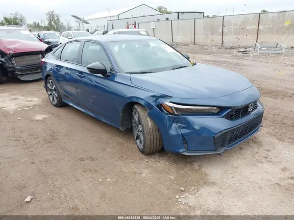 2HGFE4F82SH354327 — 2025 Honda Civic, Передняя часть (Front End), фото до ремонта