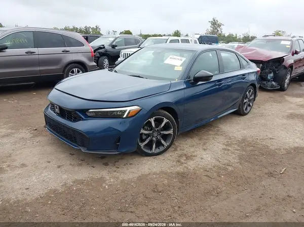 2HGFE4F82SH354327 — 2025 Honda Civic, фото 2 с аукциона IAAI, Передняя часть