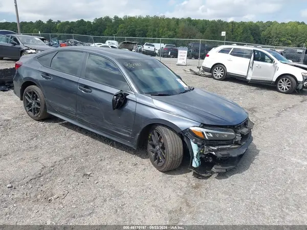 2HGFE4F85SH338851 — 2025 Honda Civic, Передняя часть (Front End), фото до ремонта