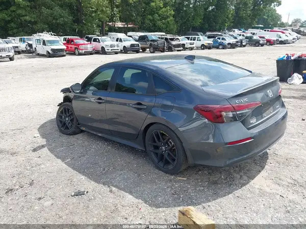 2HGFE4F85SH338851 — 2025 Honda Civic, фото 3 с аукциона IAAI, Передняя часть