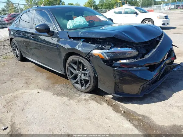 19XFL2H86SE003003 — 2025 Honda Civic, Передняя часть (Front End), фото до ремонта