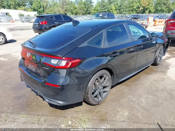 19XFL2H86SE003003 — 2025 Honda Civic, фото 4 с аукциона IAAI, Передняя часть