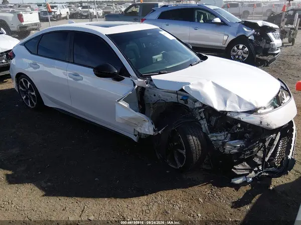 19XFL4H98SE000947 — 2025 Honda Civic, Передняя часть (Front End), фото до ремонта