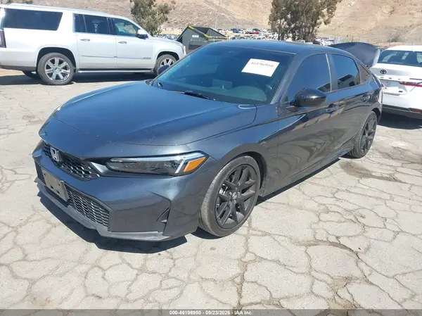 2HGFE2F50SH600561 — 2025 Honda Civic, фото 2 с аукциона IAAI, Задняя часть