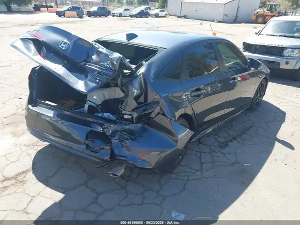 2HGFE2F50SH600561 — 2025 Honda Civic, фото 4 с аукциона IAAI, Задняя часть